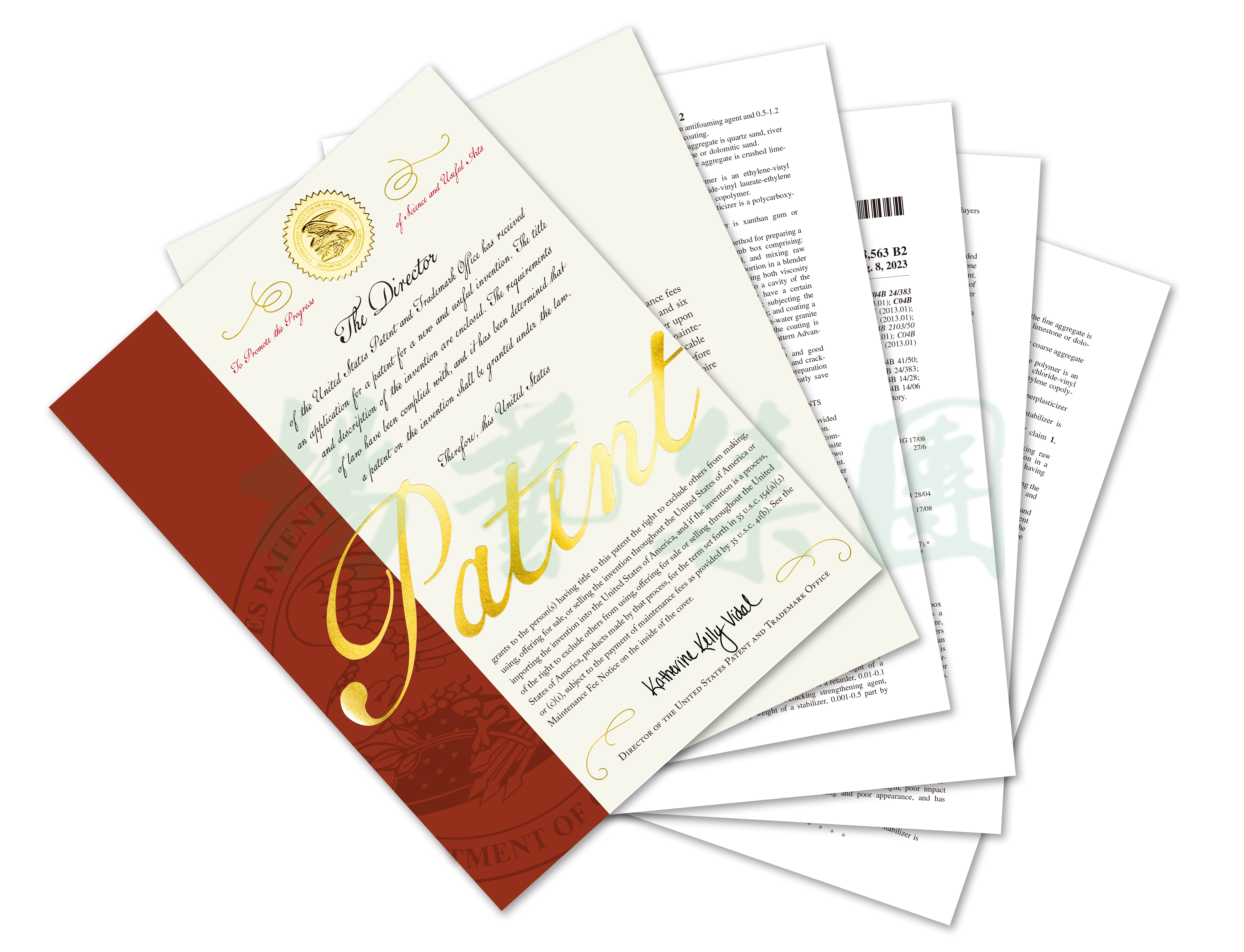 美国专利：聚合物水泥花岗岩复合墓箱及其制作方法